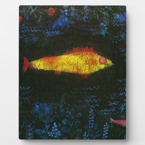 Paul Klee _ The Goldfish Plaque