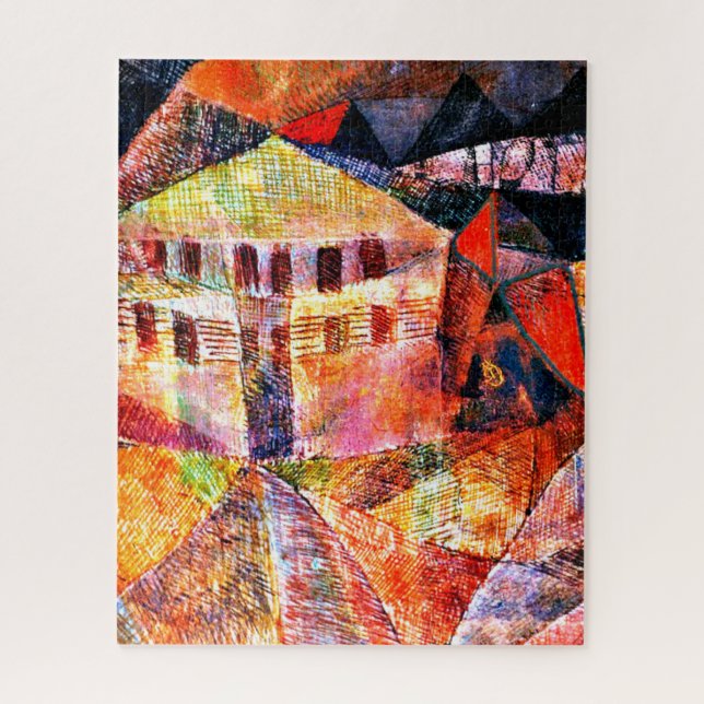 Paul Klee, The Hotel, Jigsaw Puzzle (Vertical)