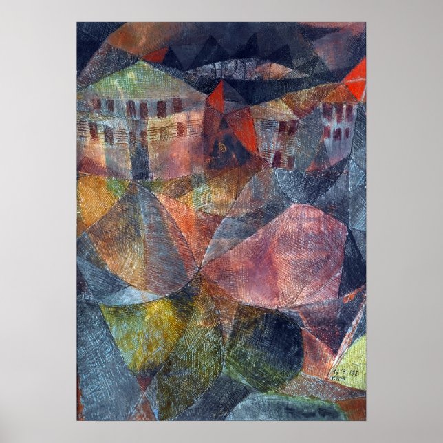 Paul Klee The Hotel Poster (Front)