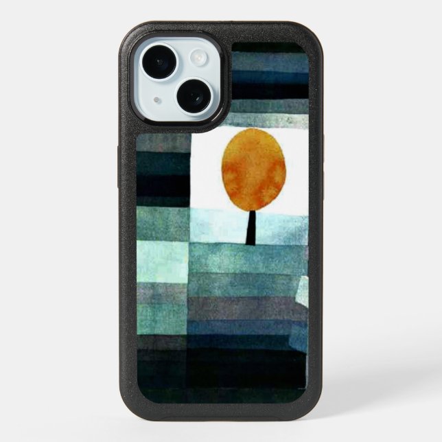 Paul Klee - The Messenger of Autumn iPhone 15 Case (Back)