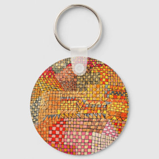 Paul Klee - Town Castle Kr. Keychain