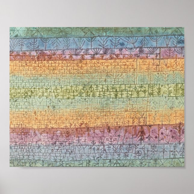 Paul Klee — Tree Nursery Poster (Front)