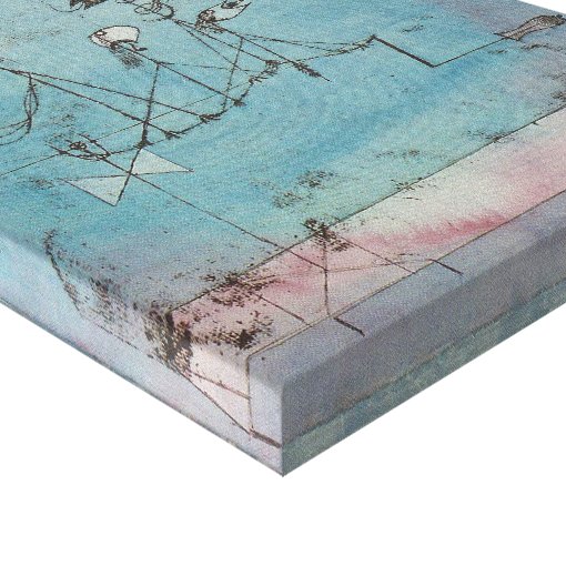 Paul Klee Twittering Machine Canvas Poster | Zazzle