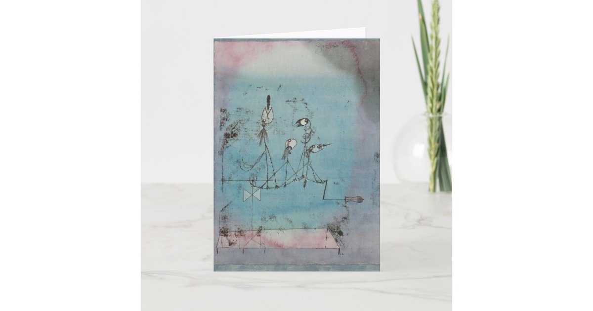 Twittering Machine >> Paul Klee Twittering Machine Greeting Card Zazzle Com Twittering Machine >> Paul Klee Twittering Machine Greeting Card Zazzle Com