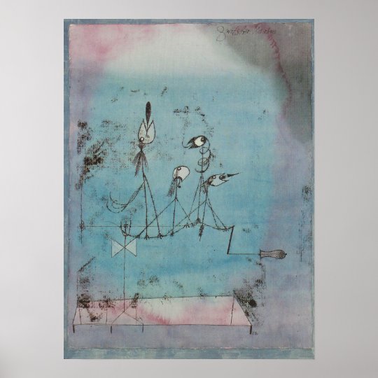Twittering Machine >> Paul Klee Twittering Machine Poster | Zazzle.com Twittering Machine >> Paul Klee Twittering Machine Poster | Zazzle.com