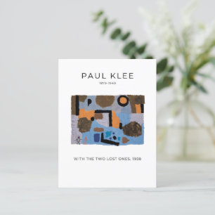 Paul Klee, With the Two Lost Ones - Abstract Art Postcard
