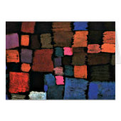 Paul Klee's abstract art, Coming to Bloom (Front Horizontal)