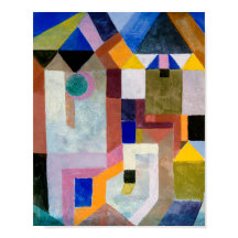 Paul Klee's 'Colorful Architecture (1917)' 