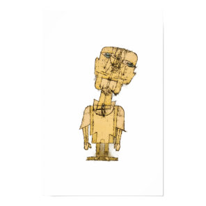 Paul Klee's Ghost of a Genius Poster