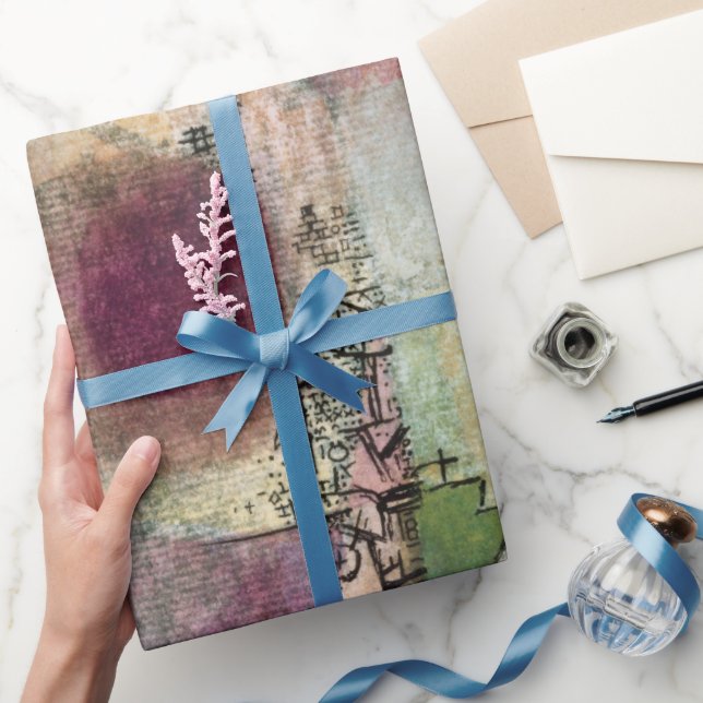 Paul Klee's Untitled Wrapping Paper (Gifting)