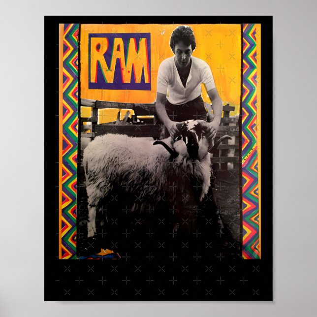 Paul Mccartney Sticker4  Poster (Front)