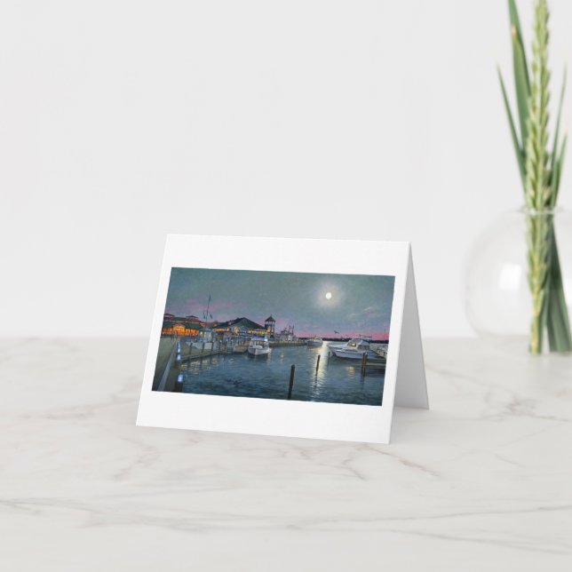 Paul McGehee "Alexandria by Moonlight" Card (Front)