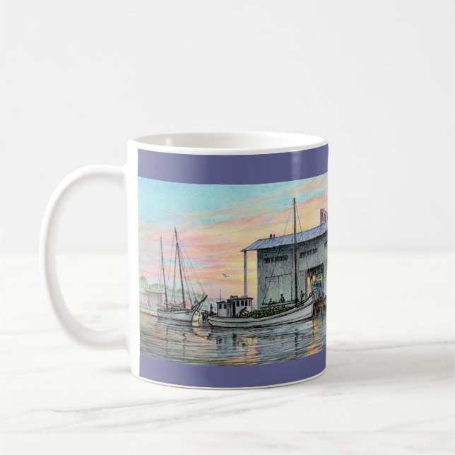 Paul McGehee "Baltimore Harbor-The Long Dock" Mug (Left)