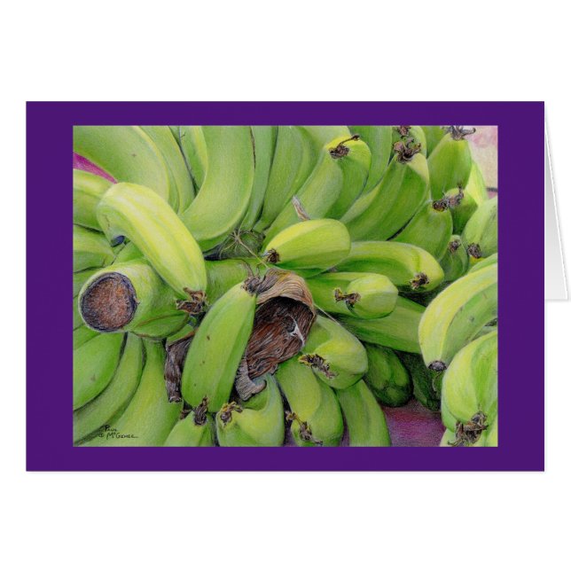 Paul McGehee "Bananas" Card (Front Horizontal)