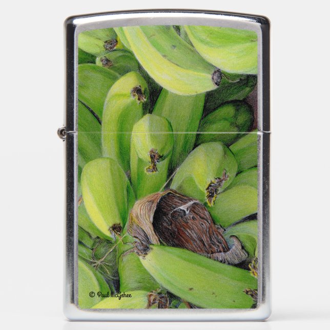 Paul McGehee "Bananas" Zippo® Lighter (Front)
