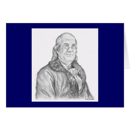 Paul McGehee Benjamin Franklin Card