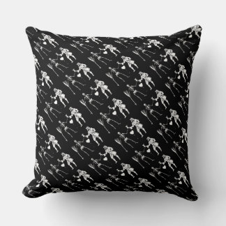 Paul McGehee "Black Bart's Flag" Pirate Pillow