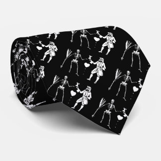 Paul McGehee "Black Bart's Pirate Flag" Tie