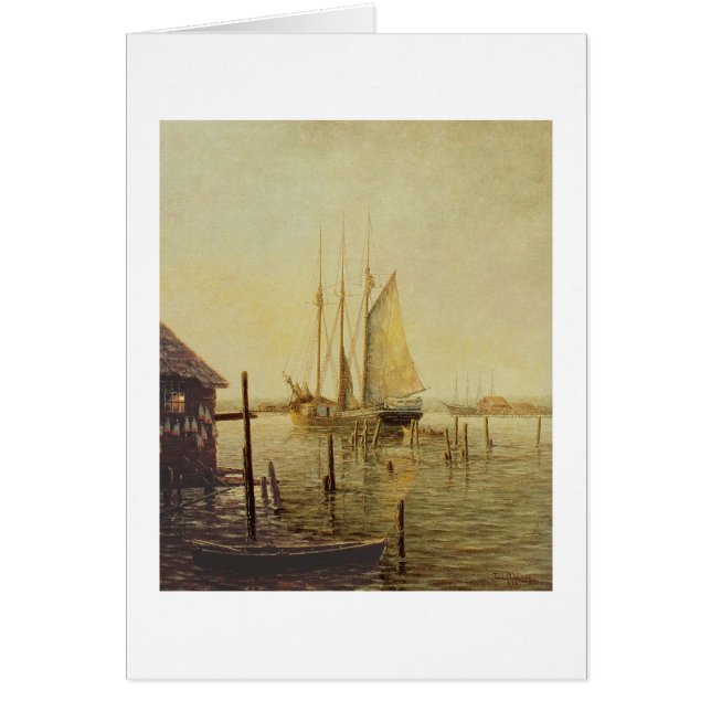 Paul McGehee "Boothbay Harbor" Card (Front)