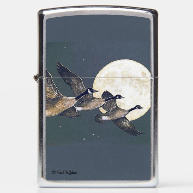 Paul McGehee "Canadian Moonlight" Zippo® Lighter (Front)
