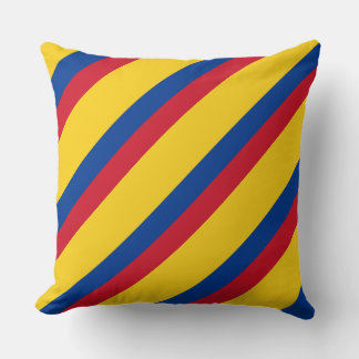 Paul McGehee "Colombia Flag" Pillow