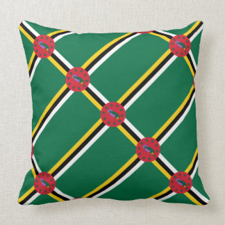 Paul McGehee "Dominica Flag" Pillow