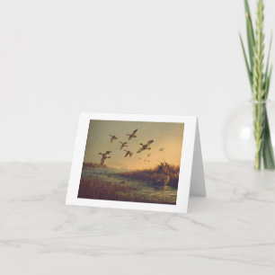 Paul McGehee "Eastern Shore Mallards" Card