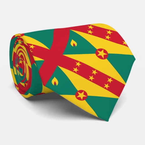 Paul McGehee Grenada Flag Tie