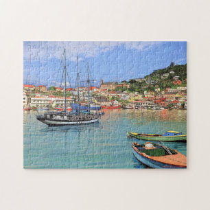 Paul McGehee "Grenada - St.George's Harbor" Puzzle