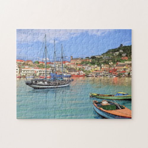 Paul McGehee Grenada _ StGeorges Harbor Puzzle