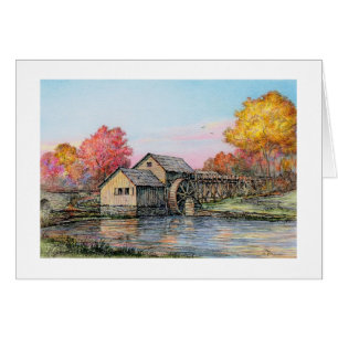 Paul McGehee "Mabry Mill" Card