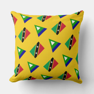 Paul McGehee "Nevis Flag" Pillow