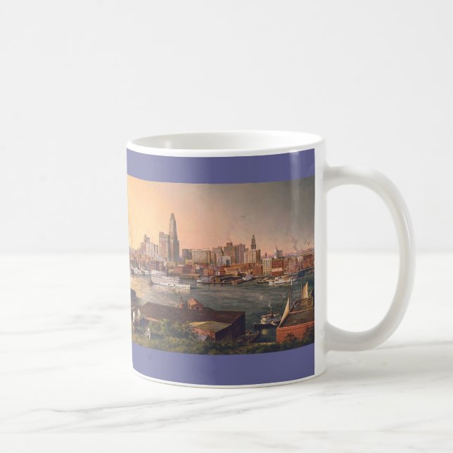 Paul McGehee "Old Baltimore Harbor" Mug (Right)