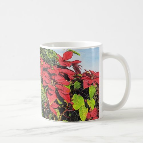 Paul McGehee Poinsettias Mug