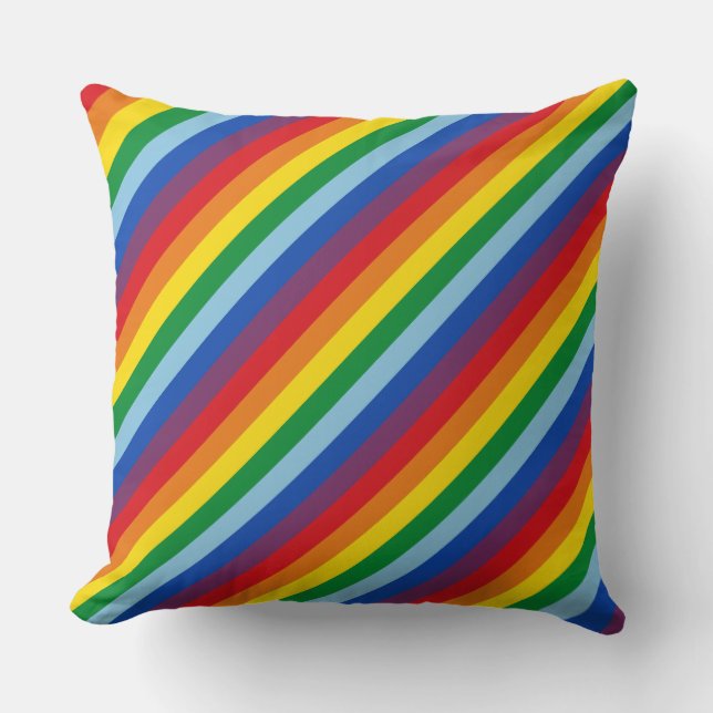 Paul McGehee "Rainbow" Pillow (Front)