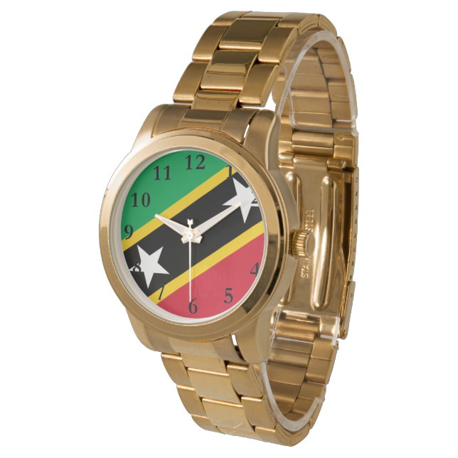 Paul McGehee "St. Kitts and Nevis" Wristwatch (Angled)