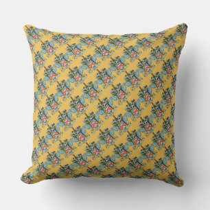 Paul McGehee "St.Kitts/Nevis Coat of Arms" Pillow