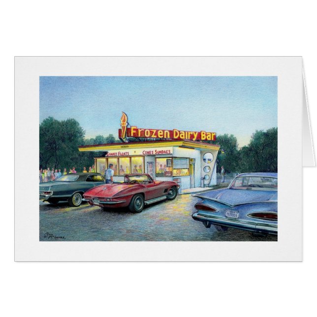 Paul McGehee "Summer Nights" Card (Front Horizontal)