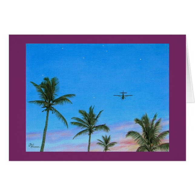 Paul McGehee "Treetop Flyer" Card (Front Horizontal)