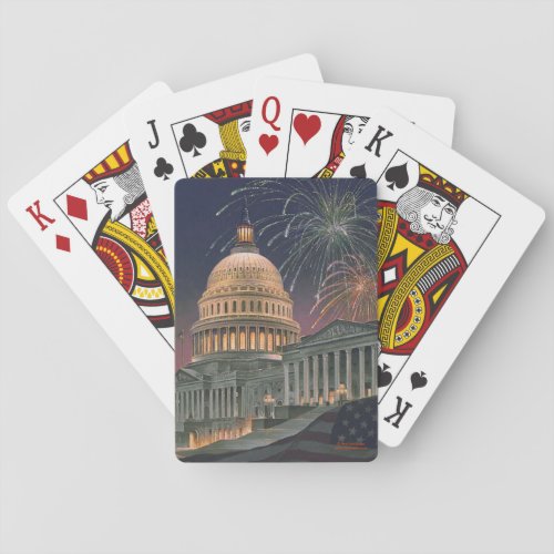 Paul McGehee US Capitol Playing Cards