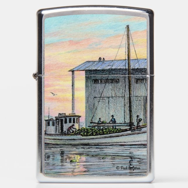 Paul McGehee "Watermelon Boat" Zippo® Lighter (Front)