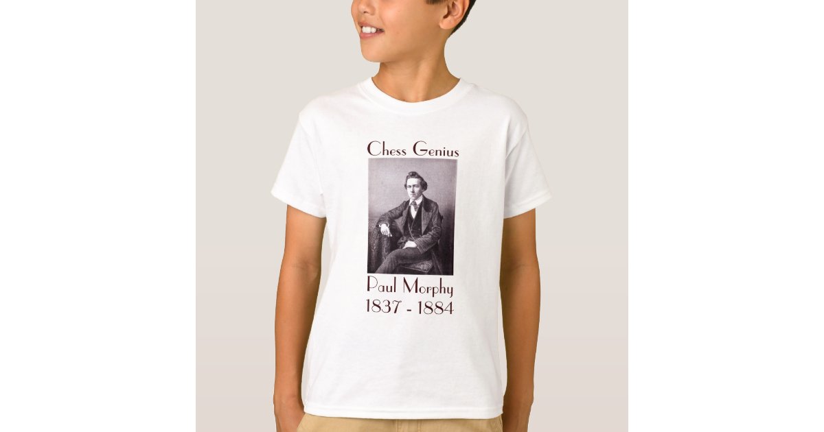 Paul Morphy Chess Puzzle Chess player T-Shirt