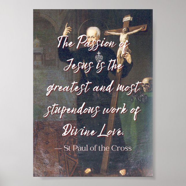Paul of the Cross Print (Front)