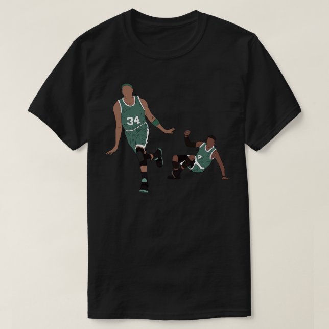 Paul Pierce And Nate Robinson T-Shirt (Design Front)