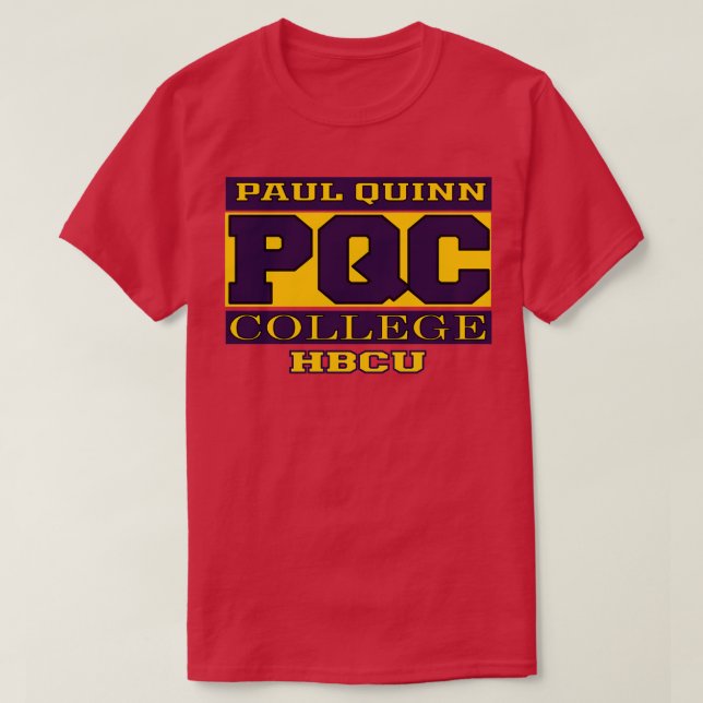 Paul Quinn College Apparel T-Shirt (Design Front)