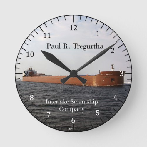 Paul R Tregurtha clock