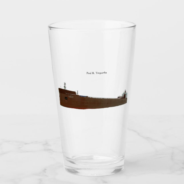 Paul R. Tregurtha glass (Front)