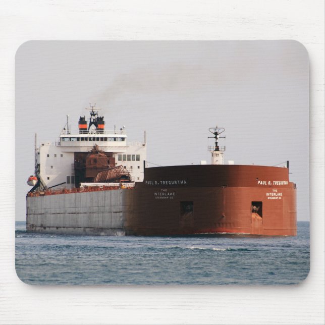 Paul R. Tregurtha Great Lakes Freighter Mouse Pad (Front)