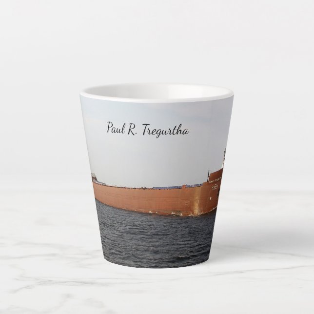 Paul R. Tregurtha latte mug (Front)