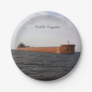 Paul R. Tregurtha paper plate